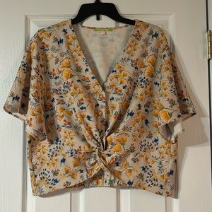 Floral Crop Top